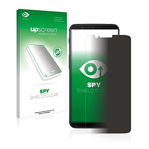 Preisvergleich Produktbild upscreen OnePlus 5T Blickschutzfolie Privacy Screen Sichtschutzfolie, Anti-Spy Displayschutzfolie