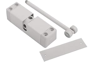 FRELAN HARDWARE FRELAN JW901WH Hardware Surface Mounted Fire Door Closer - White (2, White)