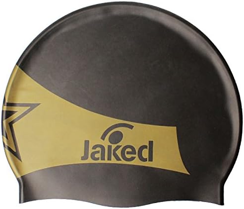 Jaked Superheroes Swim Cap - Black