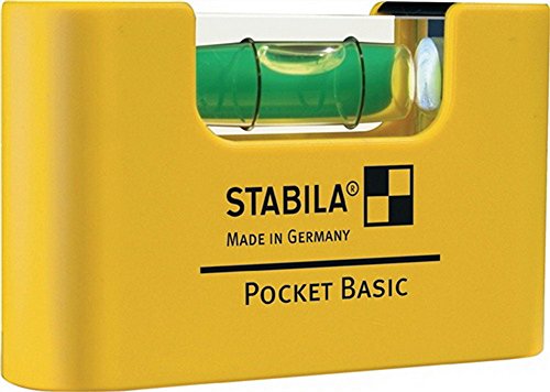 Preisvergleich Produktbild Wasserwaage Mini a. Kunststoff Pocket Basic 6,8cm