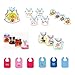 Pack of 3 Boys Blue Cotton Baby Bibs with Cute Design Perfect for Newborn Skin