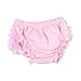 La Vogue Baby Girls Boys Ruffle Pants Knickers Bloomers Nappy Cover (S, Pink)
