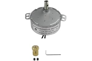 Motor síncrono CHANCS TYC-50 220V 15-18RPM con conector de acoplamiento Flexible de 7mm Motor eléctrico caja de cambios giratoria para horno microondas