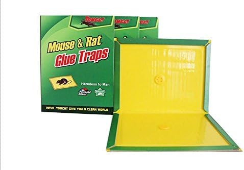 QQYL Ultrasonic Pest Repeller Super mouse sticky mouse plate thick plate rat trap insecticide 5pcs
