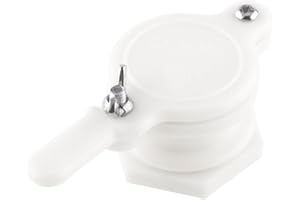 Hilitand Honey Extractor Plastic Honey Gate Valve Beekeeping Extractor Bottling Tool Honey Tap Beekeeper Equipment(White)