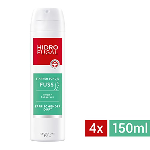 Hidrofugal Deodorant Fuss-Spray, 4er Pack (4 x 150 ml) - 2