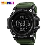 Easy Go Shopping Sportuhr Military Camouflage Mode Herren Elektronische Uhr Multifunktions-Countdown Student LED Watch (Color : 5)