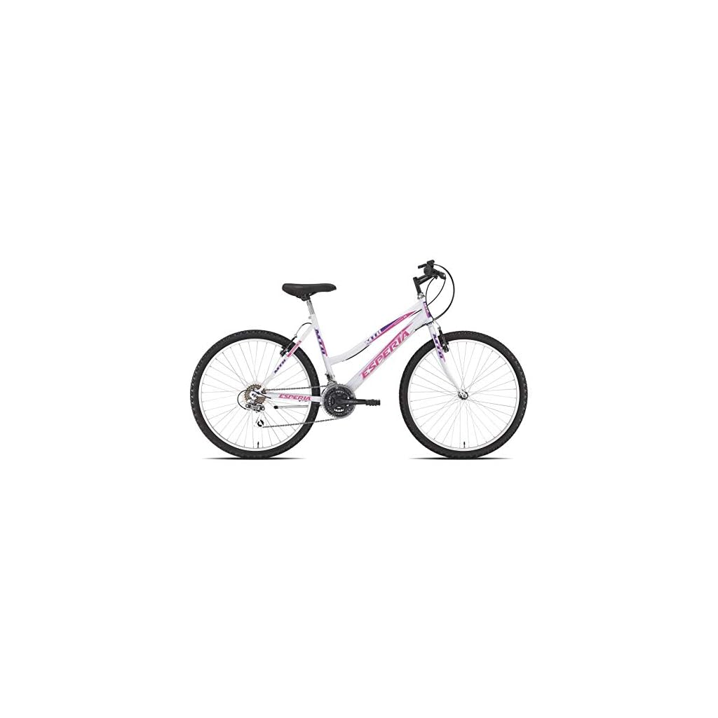 €150.00 Esperia, Bicicletta mountain bike MTB, Donna, Bianco, 26 -  bikewebshop.it
