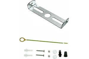 LEDSone Soporte de correa de roseta de techo vintage con accesorios (295 mm)