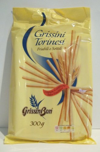 Preisvergleich Produktbild GrissinBon Grissini Torinesi / Familienpackung 300 gr.