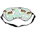 Produktbild Sable And Tricolored Corgi Cute Dogs And Rainbows Silk Sleep Mask Comfortable Blindfold Eye mask Adjustable for Men, Women or Kids