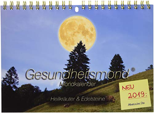 Gesundheitsmond®-Mondkalender 2019: Goldene Edition DIN A4