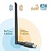 Produktbild OxaOxe WLAN Stick, 1200Mbit/s mit 5dBi Antenna, Dualband (5G/867Mbps + 2.4G/300Mbps), USB 3.0 WLAN Adapter für Mac OS/Linux/Windows(kein Treiber erforderlich für Windows 10)