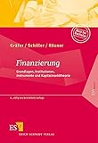 Image de Finanzierung: Grundlagen, Institutionen, Instrumente und Kapitalmarkttheorie