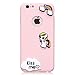 Produktbild Apple iPhone 6 Plus / 6S Plus Hülle, Chreey Neu Bunte Szene Niedlich Dekoration Candy Soft TPU Silikon Case Backcover Gummi Handytasche Schutzhülle Matt Cover [Rosa]