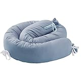 ❤ BESTE QUALITÄT: Die Nestchen Schlange besteht aus zertifizierter Oeko Tex Standard 100 Baumwolle, ist kuschelig weich & bei 30 Grad waschbar. Die Füllung ist zudem antibakteriell & antiallergen