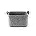 Produktbild Four Seasons Klein Faltbarer Aufbewahrungskorb, Zusammenklappbar Organizer Dry Pet Spielzeug und Zubehör Lagerkästen Kinderzimmer Körbe für Schlafzimmer, Schrank, Spielzeug, Wäsche, Grau, Large