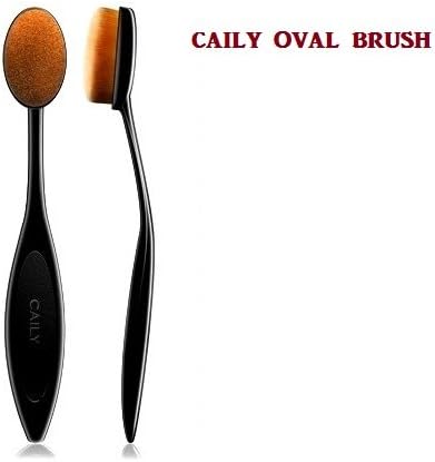 CAILY OVAL BRUSH, CONCEALER BRUSH , FOUNDATION BRUSH - Face Foundation Powder Brush