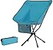 Produktbild Compact Deluxe Steel Camping Portable Chair for Outdoor Camping/Picnic/Hiking/Motorcycling/Bicycling/Fishing/Garden BBQ/Beach/Patio with Carry Bag, Royal Blue