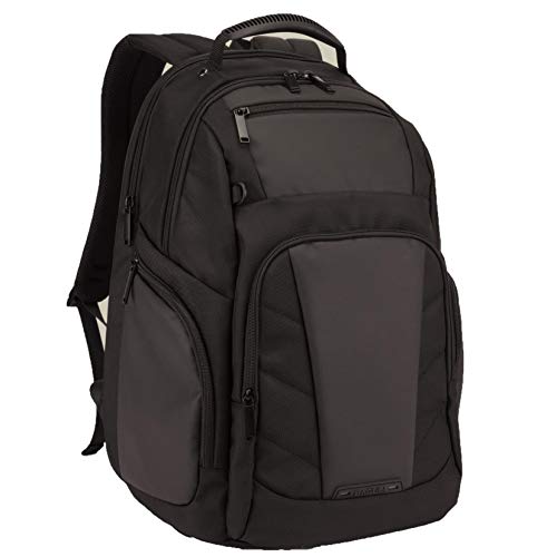 BAGULI Sac à Dos Ordinateur Portable 17,3 Pouces Imperméable Sacoche PC Portable Laptop Sac A Dos Voyage d'Affaires Homme Femme Bagage Cabine - Sac à Dos Ecole Université Cartable Etudiant - 43L Noir