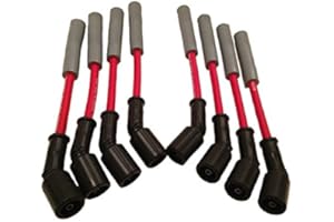 HINSON MOTORSPORTS HINSON Red LSx Car Performance V8 Spark Plug Wire Set LS1 LS2 LS3 LS6 LS7 LSA