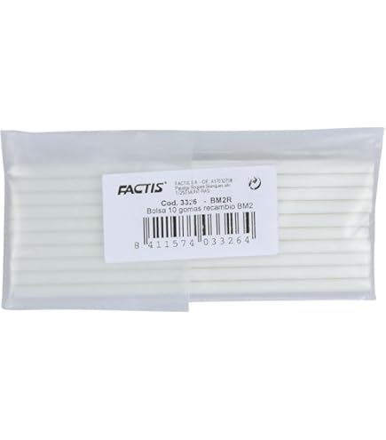Algemeen potlood - Potlood-gum navullingen bundel - GPBM2-BP Factis Pen Style Eraser Plus GPBM2-3RBP Factis Pen Style gum navullingen