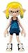 Produktbild Splatoon 2 Kisekae Gear Collection Trading Figur: #2 Inkling-Mädchen [Neon Gelb] & Tanktop Enperry [Marineblau]