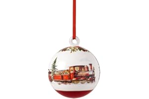 ‎VILLEROY & BOCH Villeroy & Boch - Annual Christmas Edition bombka 2025 kolorowa, świąteczna bombka, ozdoba, ozdoba choinkowa, ozdoba świąteczna, dekoracja świąteczna, przedmiot kolekcjonerski, porcelana Premium