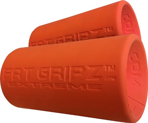 Fat Gripz Extreme Hantelgriffe, Ø 7cm, Orange, 854078001113