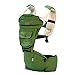 Bebamour Original Comfort Baby Sling Carrier Cotton Baby Carrier with Hood (Green)