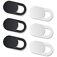 ANAB GI Webcam Cover Slider, Laptop Camera Cover Anab GI 0.027in Ultra-Thin Fits Echo Spot Smartphones Tablet