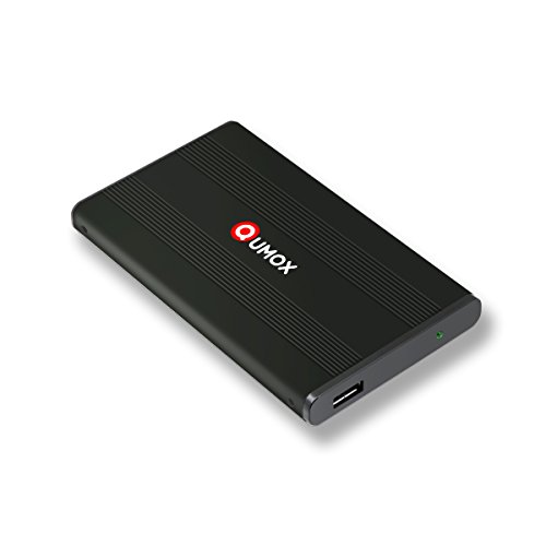QUMOX USB 3.0 Externes festplatten Gehäuse für 9.5mm 2.5 zoll SATA SSD HDD mit USB3.0 Kabel Werkzeuglose - 2