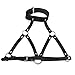 Produktbild GAYBJ Sexy Dessous Bindung Leder Flirten Unterwäsche Erwachsene Produkte Alternative Toys Fun Leder-BH,Black
