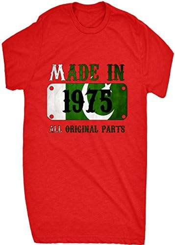Renowned Made in Pakistan in 1975 All Original Parts Mens T Shirt
