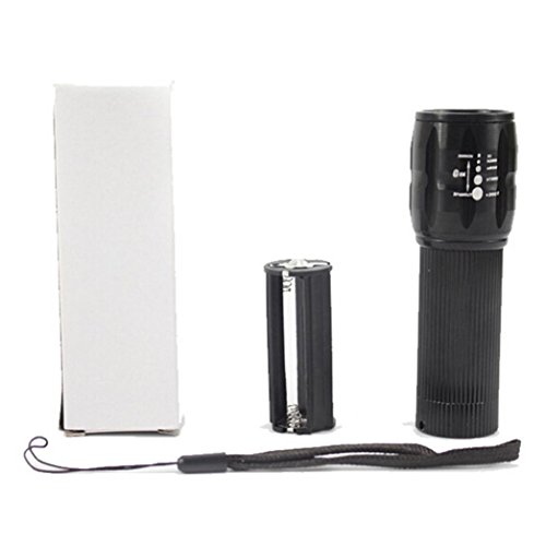Holeider Taschenlampe IPX-55 Wasserdicht Wiederaufladbar LED Lampe Taktisch Draussen - 2