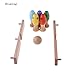 Rolimate 3 in 1 Preschool Educational Early Development Wooden Magnetic Bath Fishing + Ring Toss+ Blowing Game, Birthday Gift Toys for age 3 4 5 Year Old Kid Children Baby Toddler Boy Girl Magnet Toy