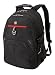 Produktbild Swissgear Laptop Computer Sicher Rucksack mit Klettverschluss Schließung sa3183 (schwarz/rot) passend für die meisten 38,1 cm Laptops