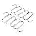 Produktbild FORNORM 10-Pack 2.2 Zoll Heavy-Duty S Geformte Haken Edelstahl Küche Löffel Pfanne Topf hängende Haken Hänger für mehrere Anwendungen