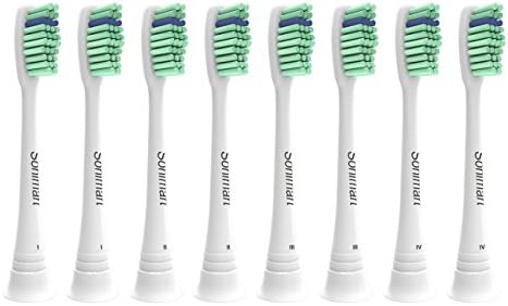 Sonimart Premium Replacement Toothbrush Heads for Philips Sonicare ProResults, 8 Pack, fits Essence+, Plaque Control, Gum Health, DiamondClean, FlexCare, HealthyWhite and EasyClean