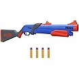 Nerf Fortnite Pump SG Blaster Pump Action Mega Dart Blasting Breech Load 4 For Youth, Teens, Adults, Multicolor, Big