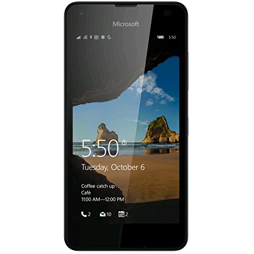 Microsoft Lumia 550 Single SIM 4G 8GB Black - Smartphones (11.9 cm (4.7