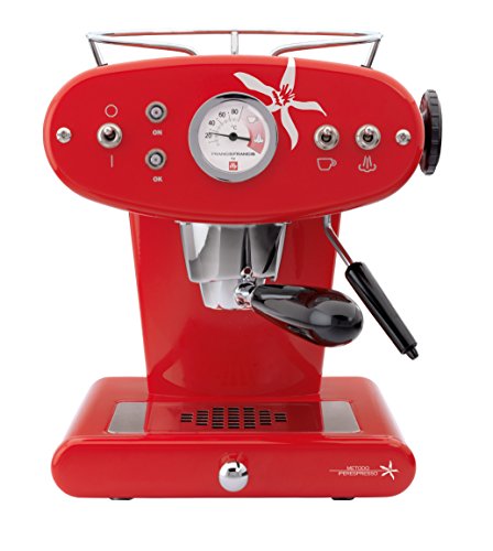 Illycaffè Iperpresso X1-Machine à café à dosettes Rouge