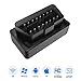 Produktbild ESOLOM OBD2 Auto Diagnosegerät WiFi, OBDII Fahrzeug Motor Code Reader Wireless Mini Autos Diagnose Scanner Tool für iOS, Android und Windows-Geräten