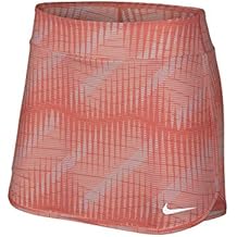 Nike Court Pure - Falda de Tenis para Mujer (Talla M), Color Naranja