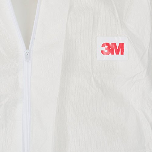 3M Deutschland GT 4520L Schutzanzug Typ 5/6 Größe L, Weiß / Grün - 2