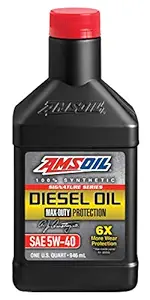 AMSOIL 5W-40 Signature Series Max-Duty Synthetic Diesel Oil