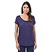 Lounge & Sleep Womens Navy Star Print Pyjama Top 16