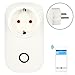 Produktbild Sonoff S20 WIFI Smart Steckdose mit App-Steuerung IOS und Android Weiß Funksteckdose Socket für Haus und Büro (Funktioniert mit Amazon Alexa [Echo, Echo Dot](EU Standard)