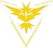 Produktbild Okaymobile 1x Farbe Sticker Aufkleber Team Instinct Auto Aufkleber Macbook Laptop ipad Aufkleber Für Pokemon GO Team Gelb Zapdos (6cm)