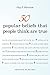 50 Popular Beliefs That People Think Are True (50 Series) by